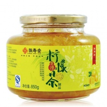 恒寿堂 蜜炼柠檬茶大瓶装850g/瓶