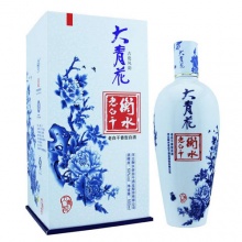 江鼎 白酒衡水老白干大青花50度高度白酒500ML