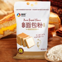 新良原味面包粉2500g 烘焙原料 高筋面粉 面包粉 面包机专用 面粉